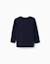 T-shirt en coton à manches longues et poche Bleu foncé 2 - vertbaudet enfant 