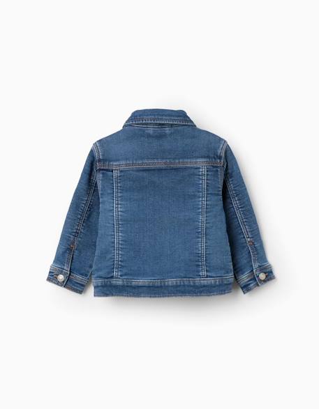 Veste en jean à quatre poches Bleu 2 - vertbaudet enfant 