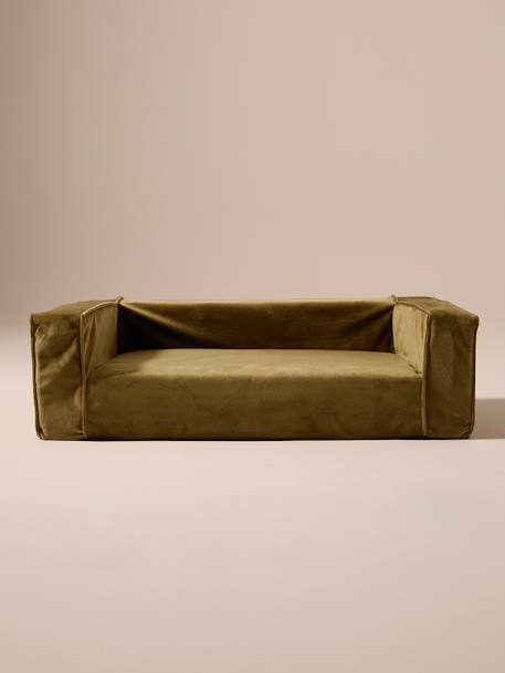 Canapé chien velours moyen bronze 5 - vertbaudet enfant 
