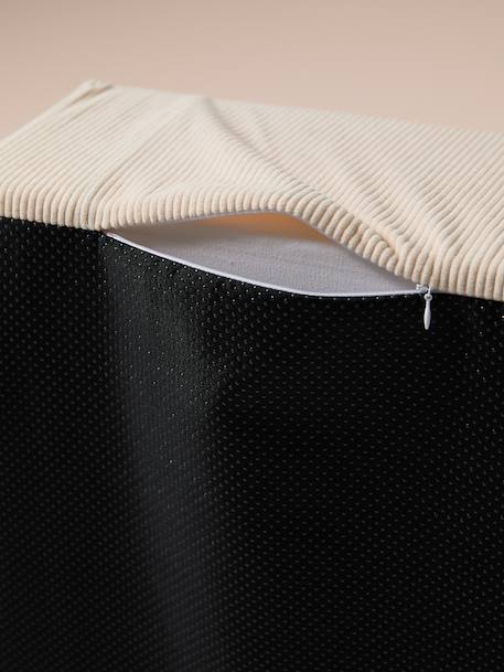 Sofa XL chien velours côtelé écru 7 - vertbaudet enfant 