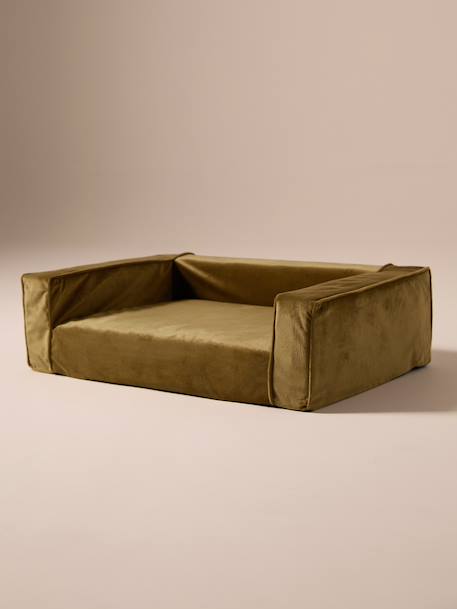 Canapé chien velours moyen bronze 2 - vertbaudet enfant 