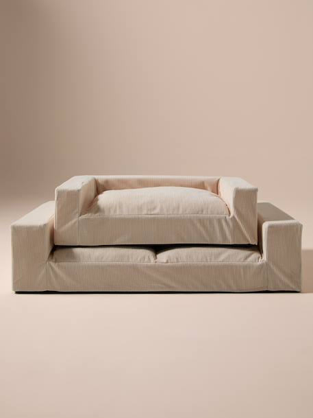 Sofa XL chien velours côtelé écru 5 - vertbaudet enfant 