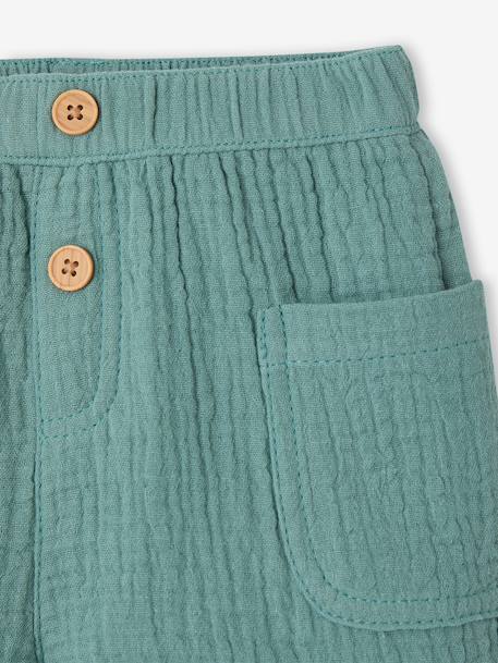Ensemble chemise short bébé garçon vert émeraude 7 - vertbaudet enfant 