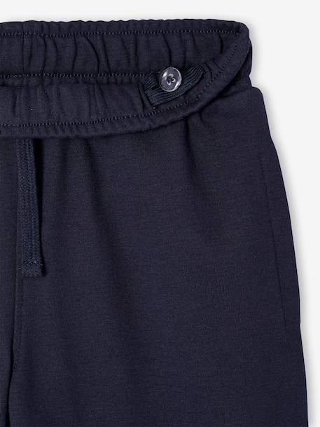 Pantalon jogging garçon large marine 3 - vertbaudet enfant 