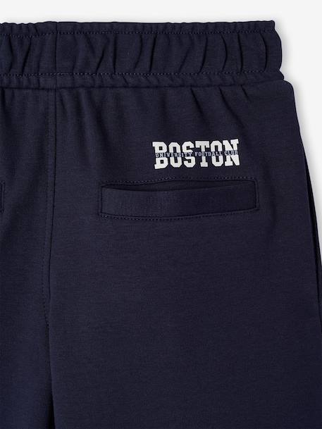 Pantalon jogging garçon large marine 4 - vertbaudet enfant 