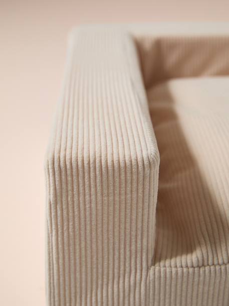 Sofa chien moyen velours côtelé écru 4 - vertbaudet enfant 