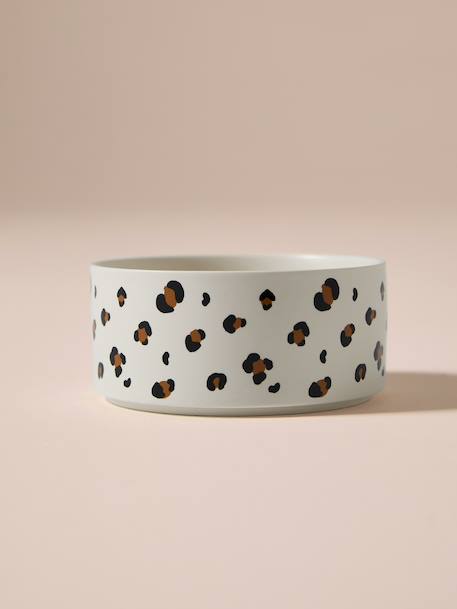 Gamelle en céramique pour chien blanc imprimé+camel+rayé rose 2 - vertbaudet enfant 