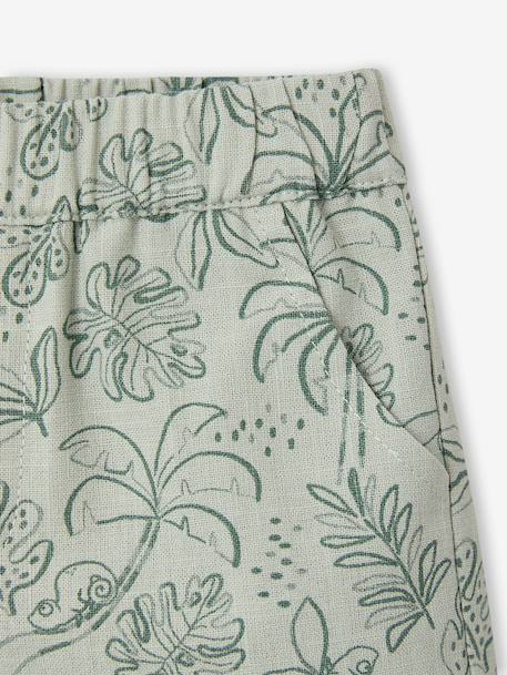 Ensemble chemise short bébé garçon vert sauge 7 - vertbaudet enfant 