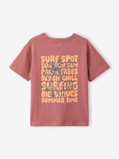 -T-shirt garçon motifs devant et dos 