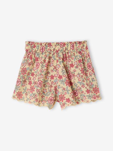 Short bébé fille jaune pâle 2 - vertbaudet enfant 