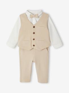 -Ensemble 4 pièces bébé garçon cérémonie