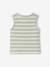 Débardeur bébé garçon rayé coton bio rayé blanc 4 - vertbaudet enfant 