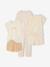 Lot de 3 pyjamas léopard écru 1 - vertbaudet enfant 