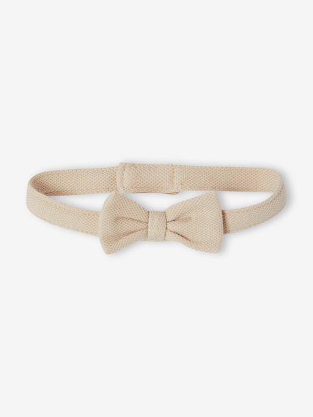Ensemble 4 pièces bébé garçon cérémonie beige 5 - vertbaudet enfant 