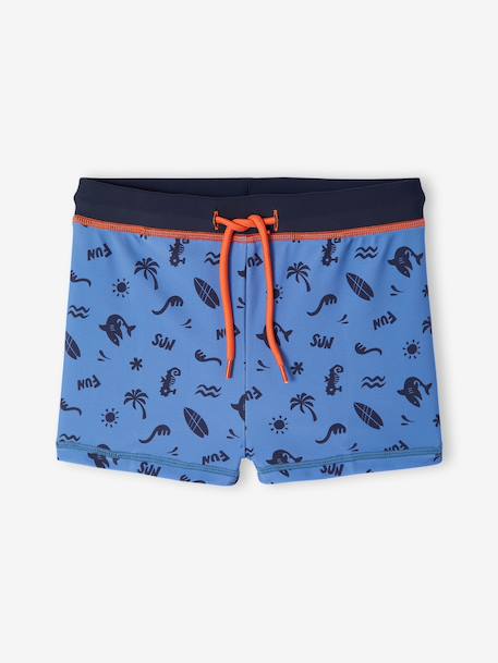 Boxer de bain garçon bleu 1 - vertbaudet enfant 