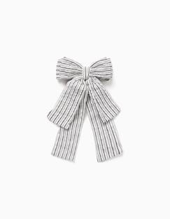 Barrette à cheveux avec nœud rayé b&s  - vertbaudet enfant
