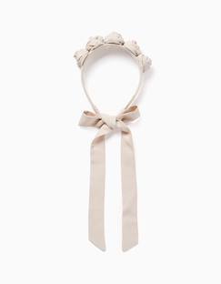 Serre-tête avec fleurs et brides  - vertbaudet enfant