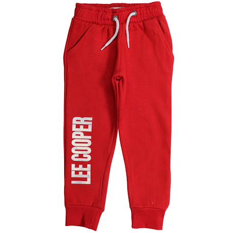 Pantalon de jogging fille avec imprimé Rose+Rouge 5 - vertbaudet enfant 
