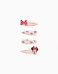 Lot de 4 pinces à cheveux minnie  - vertbaudet enfant