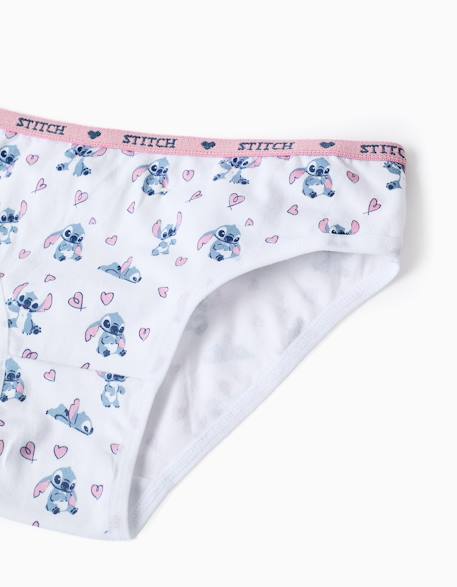 Ensemble top + culottes à motif stitch Blanc 4 - vertbaudet enfant 