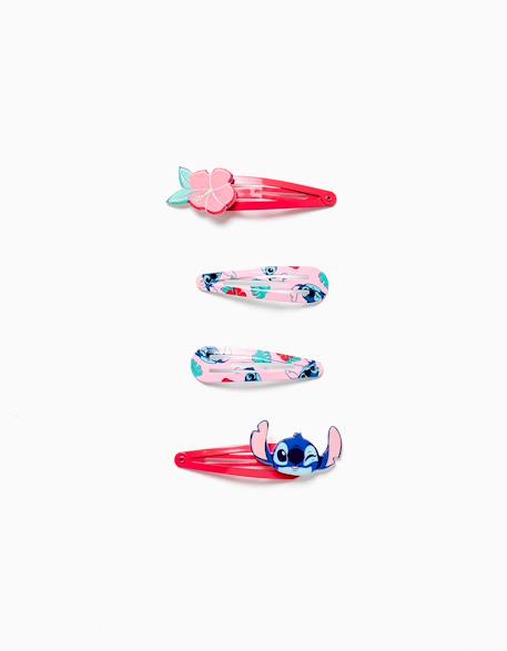 Bébé-Accessoires-Accessoires cheveux-Lot de 4 pinces à cheveux stitch