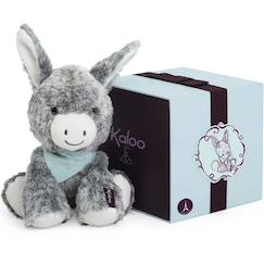 Jouet-Premier âge-Peluches-Peluche régliss assise avec foulard brodé – dès la naissance
