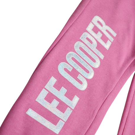 Pantalon de jogging fille avec imprimé Rose+Rouge 3 - vertbaudet enfant 