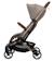 Poussette ultra compacte oxford cabin Black onyx+Oak truffle 8 - vertbaudet enfant 