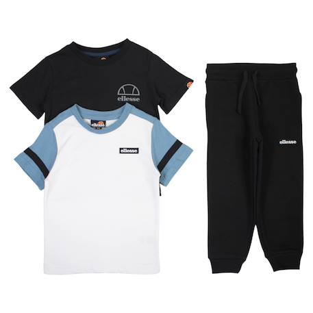 Pack 2 t-shirts et 1 pantalon jogging garçon à imprimé Blanc 2 - vertbaudet enfant 