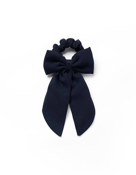 Bébé-Accessoires-Accessoires cheveux-Chouchou avec grand nœud