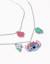 Collier avec pendentifs stitch Gris 2 - vertbaudet enfant 