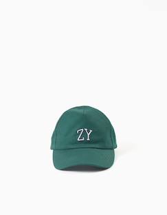 -Casquette en coton avec broderie zy