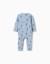 Combinaison en velours à motif super-héros Bleu clair 2 - vertbaudet enfant 