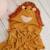 Serviette cape lion en tissu éponge doux Orange 6 - vertbaudet enfant 