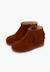 Bottes fille franges broguing fermeture éclair Camel+Gris+Taupe 4 - vertbaudet enfant 