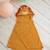 Serviette cape lion en tissu éponge doux Orange 2 - vertbaudet enfant 