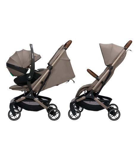 Poussette ultra compacte oxford cabin Black onyx+Oak truffle 12 - vertbaudet enfant 