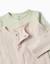 2 combinaisons en coton côtelées/unies Multicolore 3 - vertbaudet enfant 
