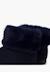 Bottes fille col fourrure semelle fine Bleu marine+Bordeaux+Camel 6 - vertbaudet enfant 