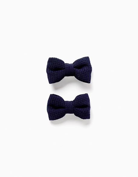 Bébé-Accessoires-Lot de 2 pinces à cheveux avec nœud