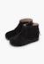 Bottes fille franges broguing fermeture éclair Camel+Gris+Taupe 10 - vertbaudet enfant 