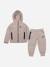 Ensemble deux pièces pour enfant sweat à capuche et pantalon confortable Rose pâle 1 - vertbaudet enfant 