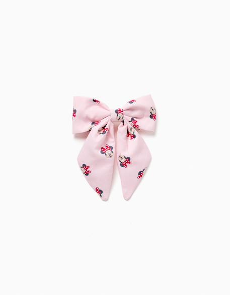 Bébé-Accessoires-Accessoires cheveux-Barrette à cheveux avec nœud et motif minnie