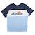 Ensemble 3 pièces t-shirt manches courtes short et sac à imprimé Bleu 4 - vertbaudet enfant 