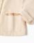 Veste en sergé avec broderie au point de croix Beige 4 - vertbaudet enfant 