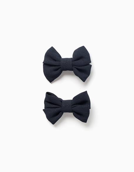 Bébé-Accessoires-Lot de 2 pinces avec petits nœuds
