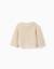 Gilet en maille avec détails ajourés Beige clair 2 - vertbaudet enfant 