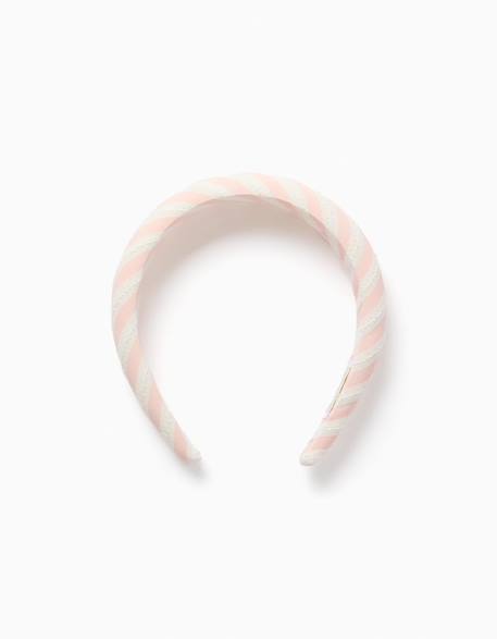 Bébé-Accessoires-Accessoires cheveux-Serre-tête rembourré à rayures