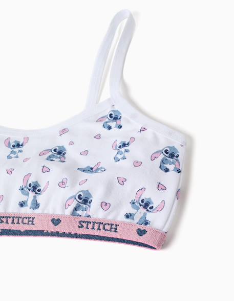 Ensemble top + culottes à motif stitch Blanc 3 - vertbaudet enfant 