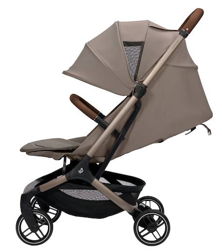 Poussette ultra compacte oxford cabin Black onyx+Oak truffle 9 - vertbaudet enfant 